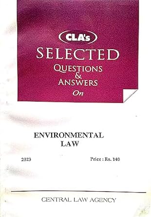 CLA's Environmental Law (Question & Answers) (English)